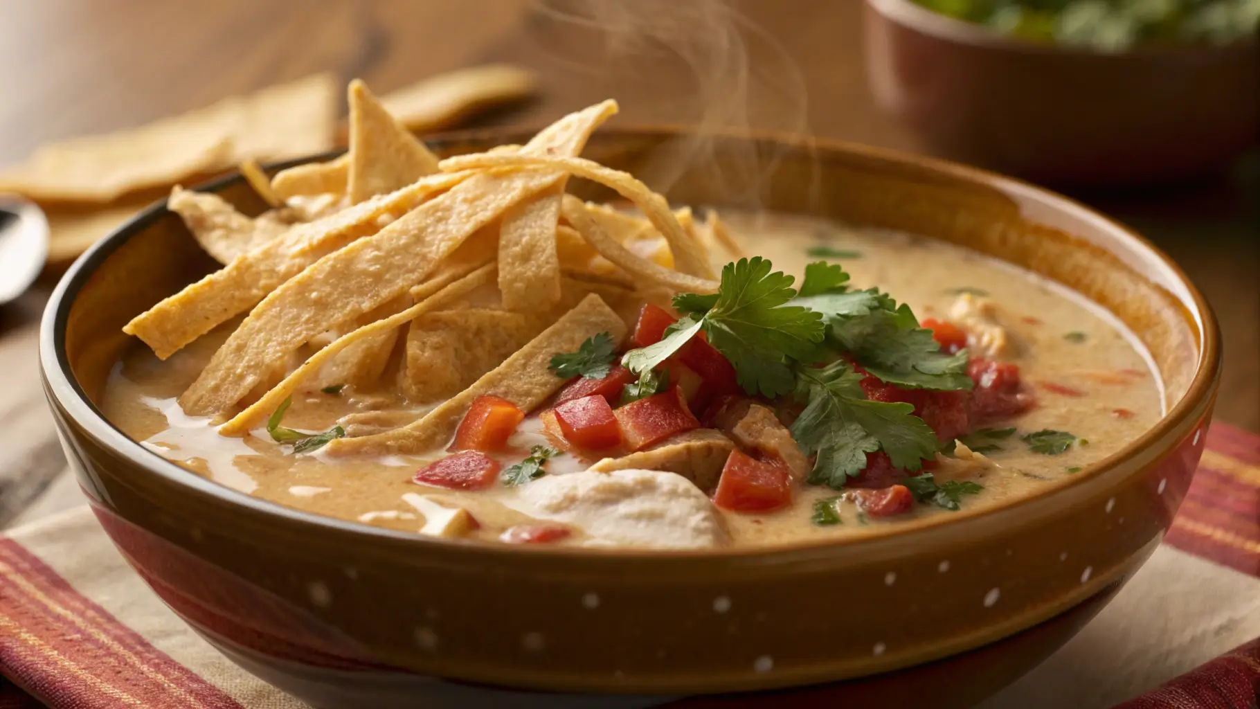 Bowl of Chick-fil-A Spicy Soup