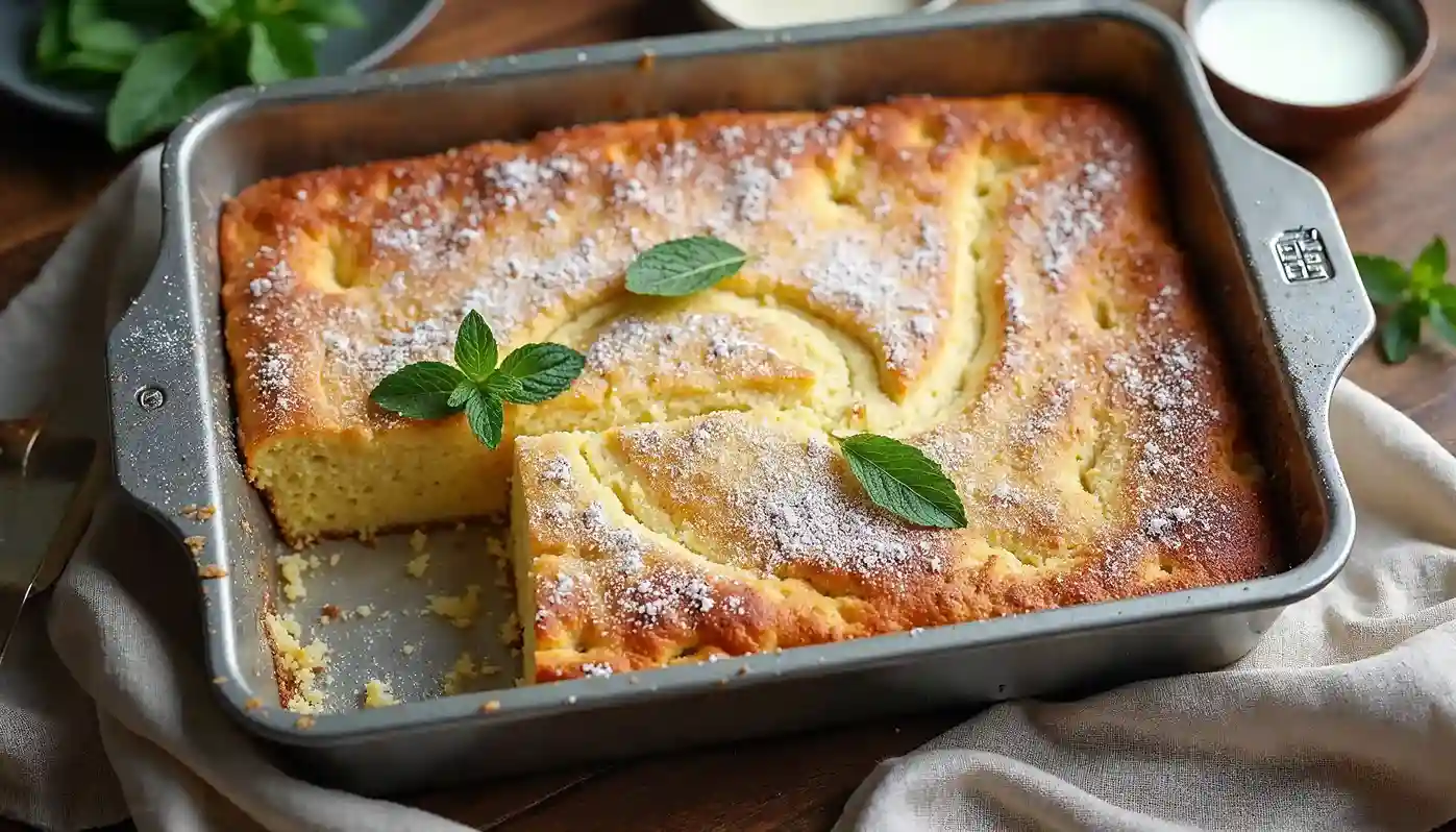 Easy Kefir Sheet Cake