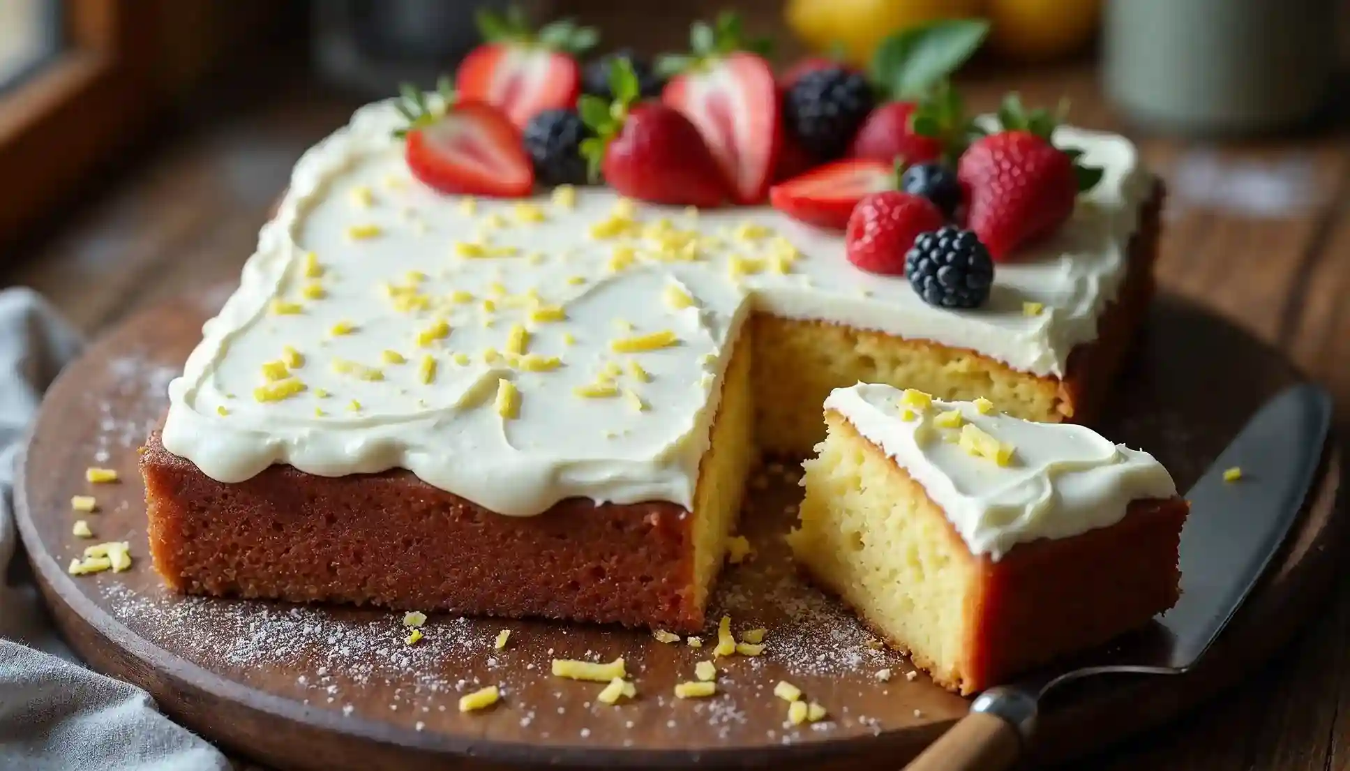 Tangy Sheet Cake Recipe